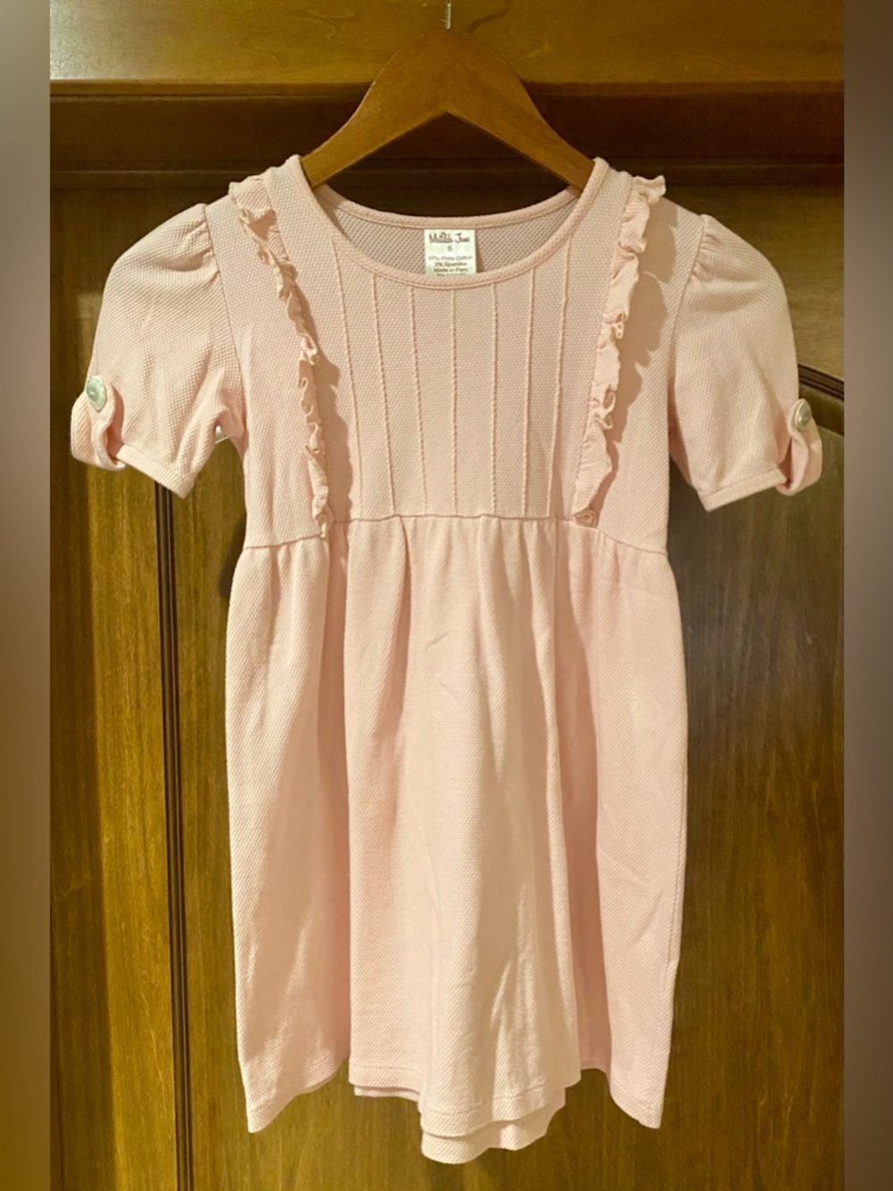 Matilda Jane Pale Pink Ruffled Dress